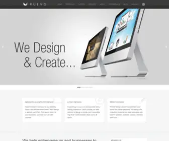 Ruevo.com(Freelance Graphic Web Designer Toronto) Screenshot