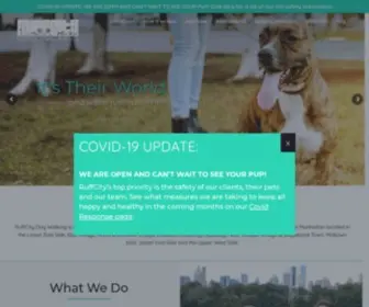 Ruffcity.com(NYC Dog Walkers) Screenshot