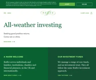 Ruffer.co.uk(Investment Management) Screenshot