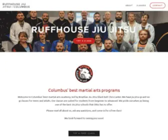 Ruffhousecolumbus.com(Ruffhouse Jiu Jitsu) Screenshot