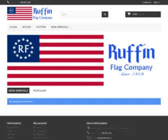 Ruffinflag.us(Ruffin Flag) Screenshot