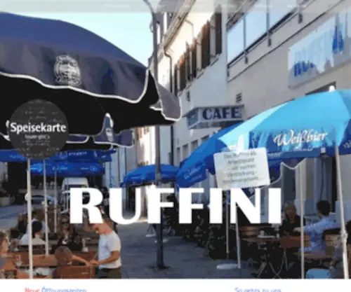 Ruffini.de(Cafe RuffiniCafe Ruffini) Screenshot