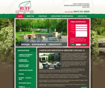 Rufflandscaping.com(Ruff Landscaping) Screenshot