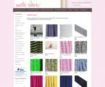 Rufflefabric.com(Ruffle Fabric) Screenshot