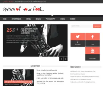 Ruffrhythmz.com(网站(welcome)) Screenshot