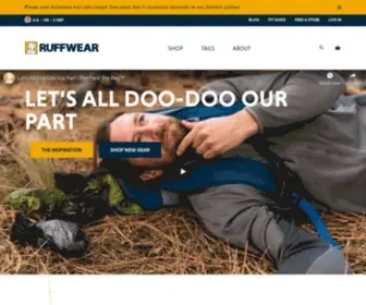 Ruffwear.co.uk(Outdoor Performance Dog Gear) Screenshot