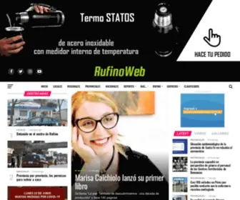 Rufinoweb.com.ar(El Portal de la ciudad) Screenshot