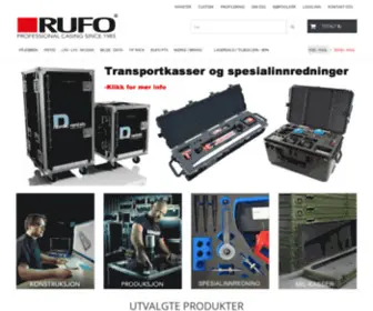Rufo.no(Professional Casing Since 1983) Screenshot