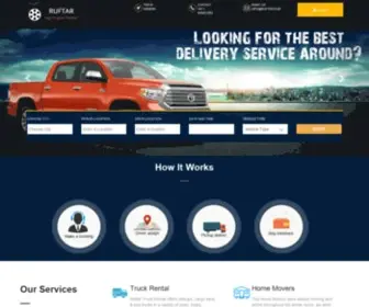 Ruftar.com(Professional Home & House Cheap Movers) Screenshot