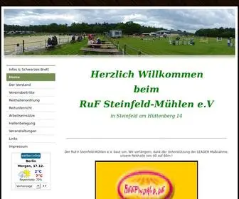 Rufv-Steinfeld-Muehlen.de(RuF Steinfeld) Screenshot