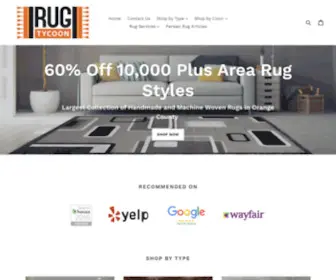 Rug-Tycoon.com(Orange County CA Rug Store Wholesale Persian) Screenshot