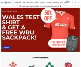 Rugby-Heaven.co.uk(FREE SHIPPING ON UK ORDERS OVER £50) Screenshot