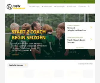 Rugby.vlaanderen(Rugby Vlaanderen) Screenshot