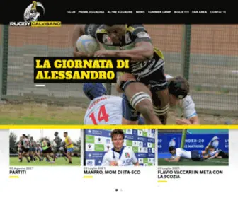 Rugbycalvisano.it(Rugby Calvisano) Screenshot