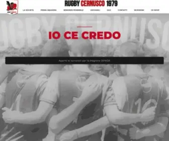 Rugbycernusco.it(Home of the Road Runners) Screenshot