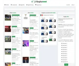 Rugbymeet.com(Il social network del rugby) Screenshot