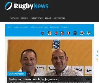 Rugbynews.com.uy(Rugbynews, tu portal de noticias del Rugby) Screenshot