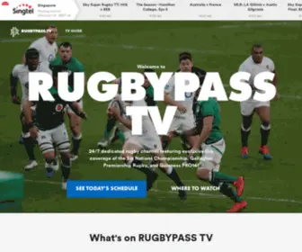 Rugbypass.tv Screenshot