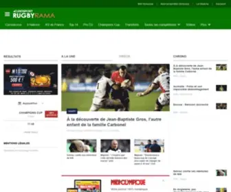 Rugbyrama.net(Rugby en direct : Actualité) Screenshot