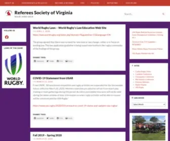 Rugbyrefs.us(Solus Judis Legis) Screenshot