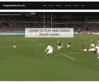 Rugbyskillsdrills.com(Rugby Coaching Skills Drills) Screenshot