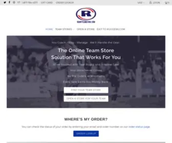 Rugbyteamstore.com(Ruggers Team Stores) Screenshot