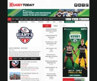 Rugbytoday.com(Just another Blog site) Screenshot