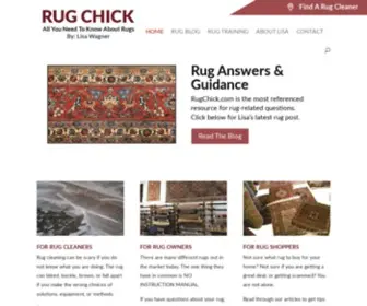 Rugchick.com(Rug Chick) Screenshot