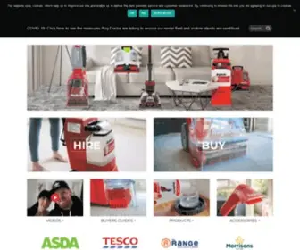 Rugdoctor.co.uk(Rug Doctor UK) Screenshot