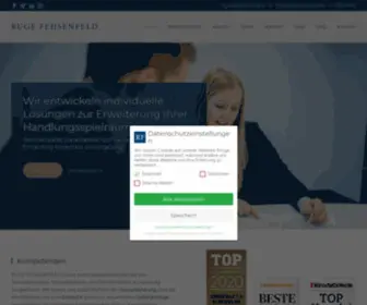 Rugefehsenfeld.de(RUGE FEHSENFELD) Screenshot