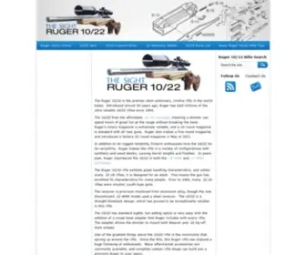 Ruger1022.com(Ruger 1022 Ruger 1022) Screenshot