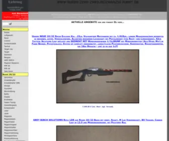 Ruger1022.de(Ruger 10/22 Shop) Screenshot