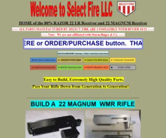 Ruger1022Receiver.com(Ruger 10/22 Parts & Accessories) Screenshot