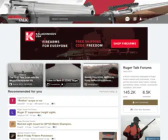Rugertalk.com(Ruger Talk Forums) Screenshot
