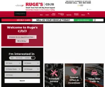 RugesCDJ.com(Ruge's Chrysler Dodge Jeep Ram) Screenshot