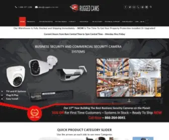 Rugged-CCTV.com(Business Security Camera Systems) Screenshot