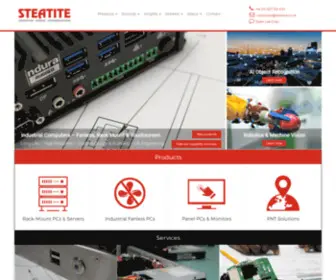 Rugged-SYstems.com(Steatite Industrial PCs) Screenshot