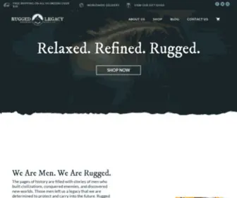 Ruggedlegacygrooming.com(Beard Balm) Screenshot