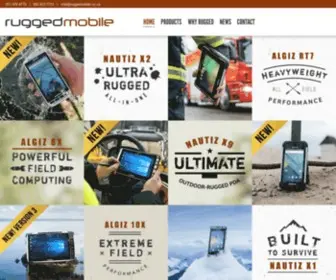 Ruggedmobile.co.za(Rugged Handheld Mobile Phones) Screenshot