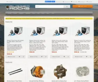 Ruggedrocksoffroad.com(Nissan Off Road Parts) Screenshot