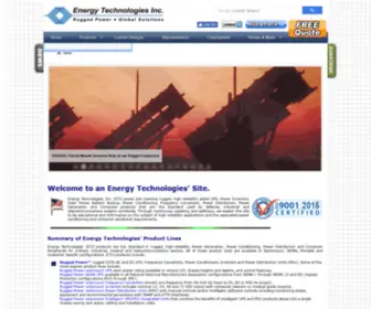 Ruggedsystems.com(Energy Technologies) Screenshot
