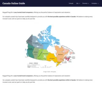 Ruggedthuglife.com(Canada Online Guide) Screenshot