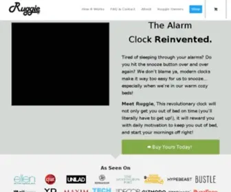Ruggie.co(Ruggie Alarm Clock) Screenshot