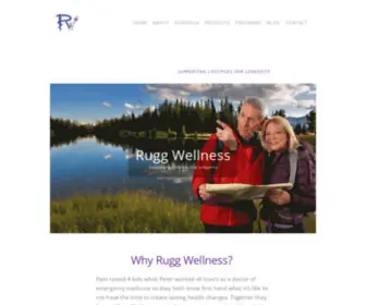 Ruggwellness.com(Rugg Wellness) Screenshot