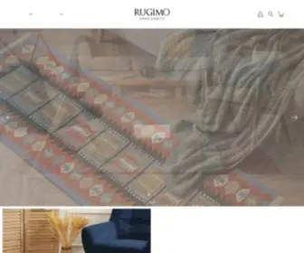 Rugimo.com(Handmade Rugs) Screenshot