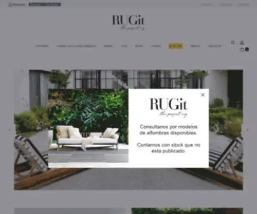 Rugitalfombras.com(Alfombras que combinan estética y practicidad) Screenshot