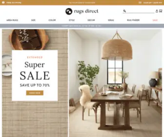 Rugs-Direct.com(Shop Rugs by Size) Screenshot