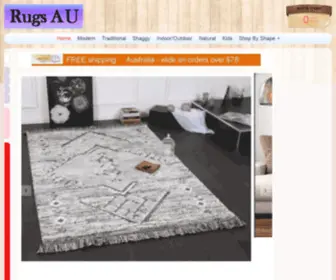 Rugsau.com.au(Shopping for beautiful rugs at Australian rugs online sale at Rugs AU) Screenshot