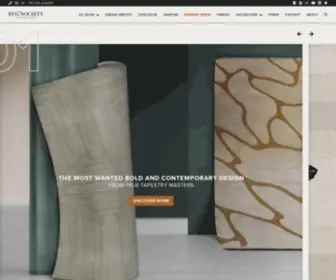 Rugsociety.eu(Modern and Contemporary Handmade Rugs) Screenshot