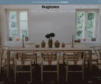 Rugtales.com(Handmade rugs and Kelim at your fingertips) Screenshot